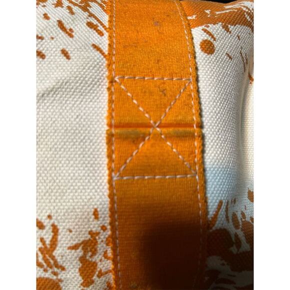 Hermès Bora Bora Orange Canvas Tote Bag Cheval Spree Print - Picture 13 of 16